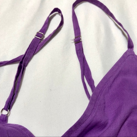 Hurley Cover Up, Color Block, Green Purple Grey - Picture 4 of 5